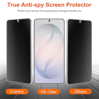 2 Pack for Samsung Galaxy S26 Plus Anti-Glare Matte Privacy Screen Protector 6.7 inch, Smooth and Responsive Touch Flexible EPU Film, [Support Fingerprint Unlock] [Self-Healing] [Not Glass] - size: Samsung Galaxy S26 Plus
