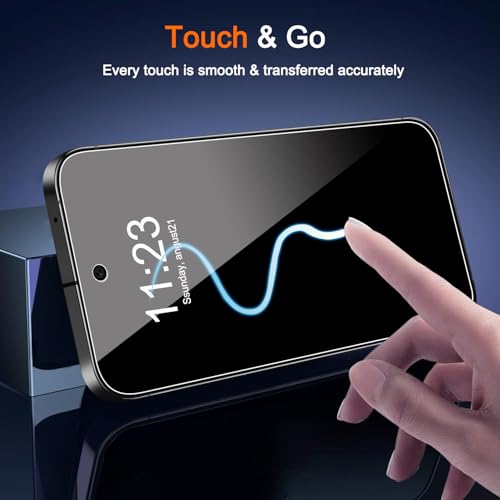 Milomdoi Privacy Screen Protector for Samsung Galaxy 9A - size: 6.3 Inch