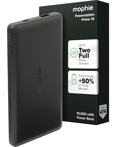 mophie Powerstation Slim 10,000mAh Power Bank - size: 10,000 mAh, style: Slim