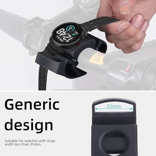 Universals Bike Handlebars Watch Mount Smartwatches Quickly Installation Mount for Various Smartwatches
