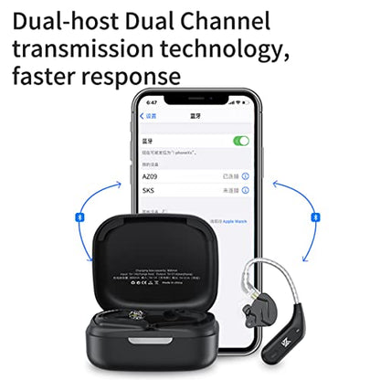 CCA KZ AZ09 IEM Bluetooth Adapter,Bluetooth 5.4 Ear-Hook Module - size: AZ09-B