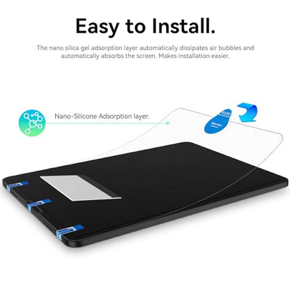 3 Pack Paper Screen Protector for iPad Pro 12.9-Inch (2022/2021/2020/2018) - size: 12.9 inch ipad