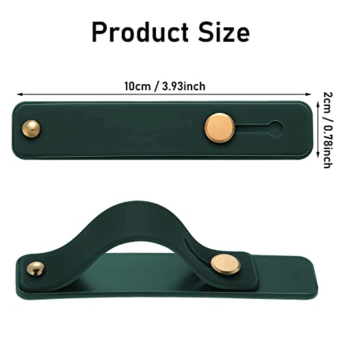 Cobee Phone Loop Finger Holder, 5pcs Cellphone Straps Universal Kickstand - color: Yellow, Purple, White, Green, Red