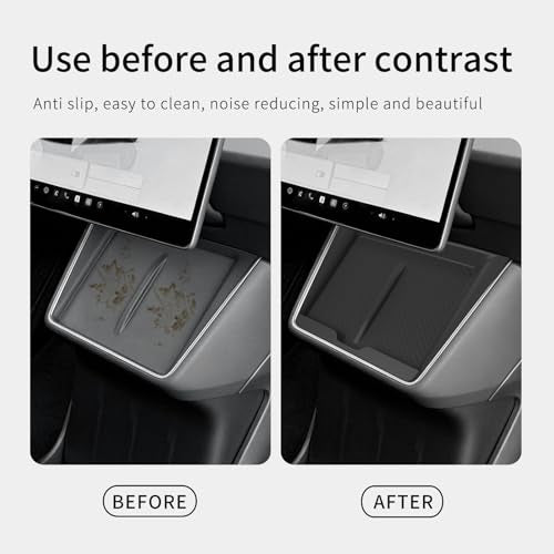SMABEE Center Console Wireless Charging Pad for Tesla Model Y Juniper