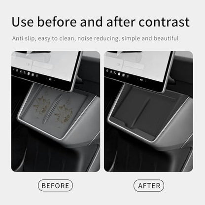 SMABEE Center Console Wireless Charging Pad for Tesla Model Y Juniper