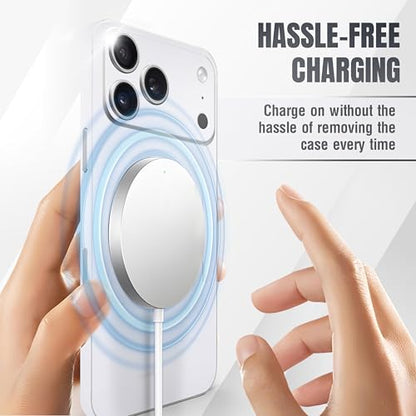 2Pcs Skin Wrap Compatible for iPhone 17 Pro – Slim Decal Vinyl Protective Film for Sides & Back – Sleek Fit, Premium Look – Compatible with All iPhone 17 Pro Cases - White - color: White