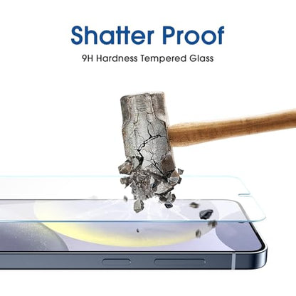 amFilm OneTouch for Samsung Galaxy S24+ Plus Screen Protector TemperedGlass - size: S24P-6.7"