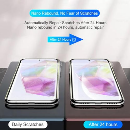 [2 Pack] Hydrogel Flexible Screen Protector for Samsung Galaxy A57 - color: Samsung Galaxy A57