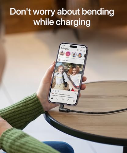 USB to USB C Cable 90 Degree [2Pack 10ft] 3A Right Angle USB C Cable Extra - color: Black, size: 10FT, style: USB A to USB C