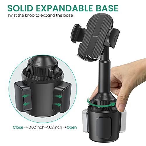 ICARMOUNT Golf Cart Phone Holder, Cup Holder Mount - color: Clamp