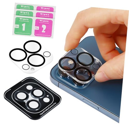 Hemoton 3sets Anti-scratch Rear Lens Covers with Easy Installation for Pro High Transparency Camera Lens Protector with Night Circle for Maximum Protection