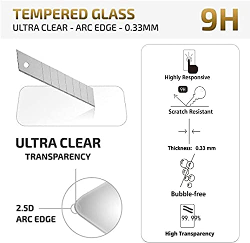 NEW'C 3 Pack Designed for Samsung Galaxy S20 FE / S20 FE 5G Screen Protector Tempered Glass, Case Friendly Scratch Resistant,Bubble-Free, Ultra Resistant - size: S20 FE 6.5 inches