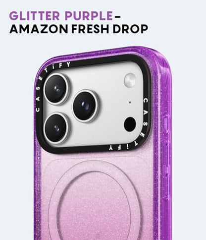 CASETiFY for iPhone 17 Pro Case - Impact Compatible with MagSafe | 8.2 ft. 4x Military Grade Drop Protection | In the Tulips | Black - color: 054. In the Tulips, size: Iphone 17 Pro (6.3")