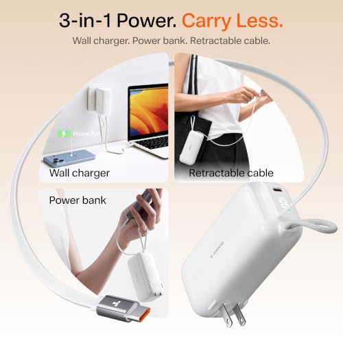 TORRAS EasyGO Lite 10000mAh Fast Charging Power Bank for iPhone 18 Pro Max