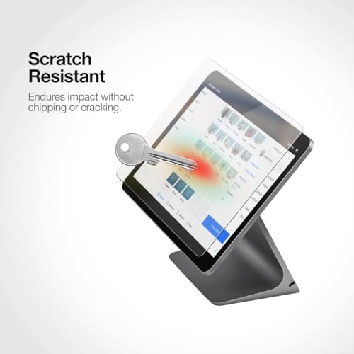 magglass Screen Protector Designed for Square Register (3 Piece) UHD Protective Tempered Glass Guard