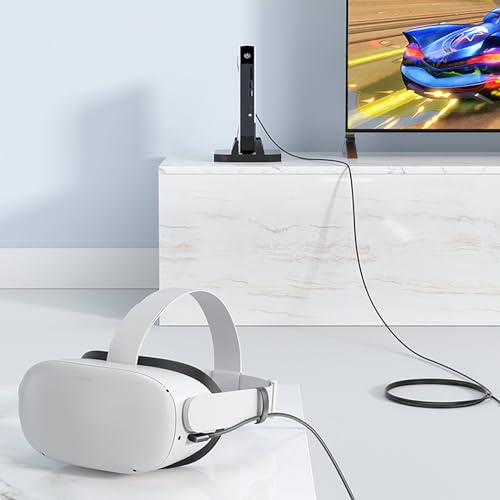 Right Angle USB C to USB C Link VR Cable 20FT, USB C 3.1 Cable