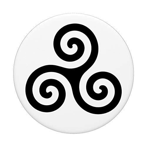 Wicca Triskele Triskelion PopSockets PopGrip: Swappable Grip for Phones & Tablets