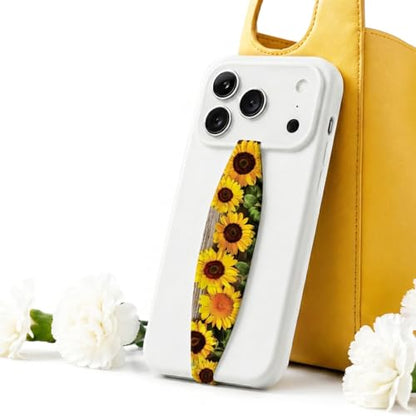 Switchbands Aesthetic Flower Phone Grip – Pack of 2, Reversible Floral Phone Strap, Arthritis Friendly, Wireless Charging Compatible, Universal Cell Phone Grip - Lemons & Sunflowers - color: Lemons & Sunflowers, size: Pack of 2