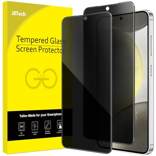 JETech Privacy Screen Protector for Samsung Galaxy S24 Plus, 2-Pack - size: Galaxy S24 Plus