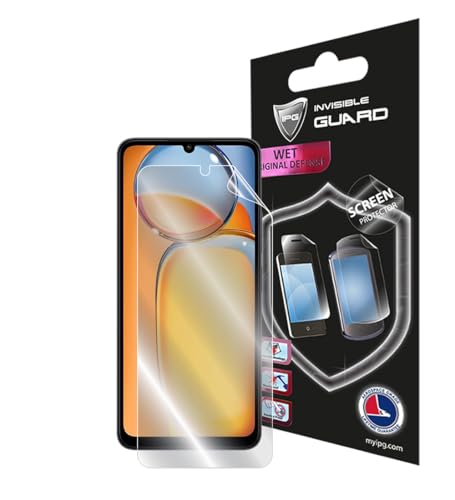 IPG for Xiaomi Redmi 13C - POCO C65 Screen Hydrogel Protector Invisible Touch Screen Sensitive Ultra HD Clear Film Anti Scratch Skin Guard - Smooth/Self-Healing/Bubble -Free for Screen - size: Screen Protector