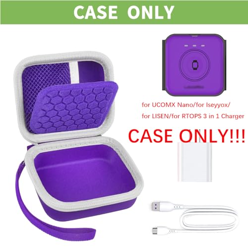 ALKOO Hard Case for UCOMX/Hicober 3-in-1 Charger, Box Only - color: Purple