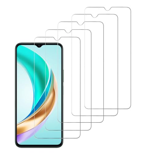 [5 Pack] for BLU G65L Screen Protector,Scratch Resistant Bubble Free Anti-Fingerprints HD Clear,Case Friendly,Tempered Glass Film for BLU G65L