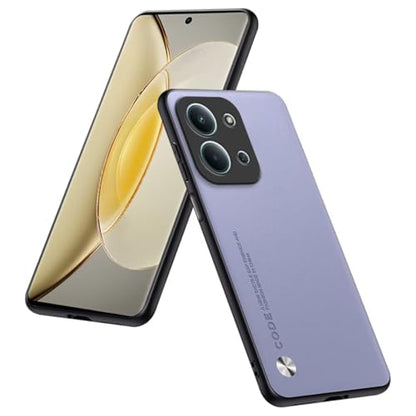 Phone Case Compatible with Smartphone, Compatible with Redmi 15C / Poco C85 (Phone Dimension Size 173.16x81.07x8.2mm) (6.9"), Protective Cover in PU Leather - Light Purple - color: Light Purple, size: Redmi 15C/POCO C85 173.16
