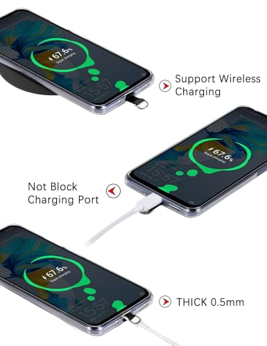 Fannoday Phone Tether Tab, 4 Pcs Universal Phone Lanyard Tab Used with Crossbody Strap, for Cell Phone Cases - color: Black