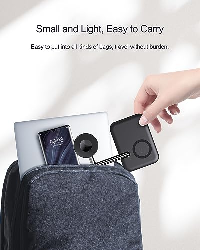 2 in 1 Charger Stand for Apple Watch and AirPods - color: Black