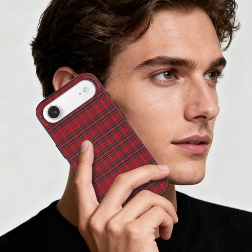 Royal Stewart TartanAnti-Yellowing Soft TPU Phone Case for iPhone 17, Shockproof and Scratch-Resistant Case - color: black-style-5