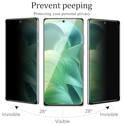KAREEN Privacy Screen Protector for Samsung Galaxy Note 20 Tempered Glass