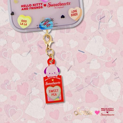 Sonix x Sanrio Dust Plugs - USB C + Lightning Compatible - Charging Port Charms (3 Pack) | Hello Kitty and Friends x Sweethearts - Cinnamoroll, Pochacco, Pompompurin - color: Sanrio x Sweethearts - Cinnamoroll, Pochacco, Pompompurin