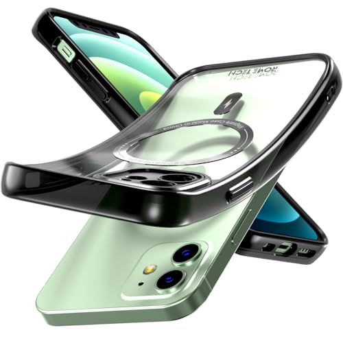 Rome Tech Clear Case Compatible with MagSafe for iPhone 12/12 Pro 6.1" (2020) - Slim and Rugged Fit Thin Shockproof Case Compatible with Magsafe Devices - Clarity - style: iPhone 12 / 12 Pro