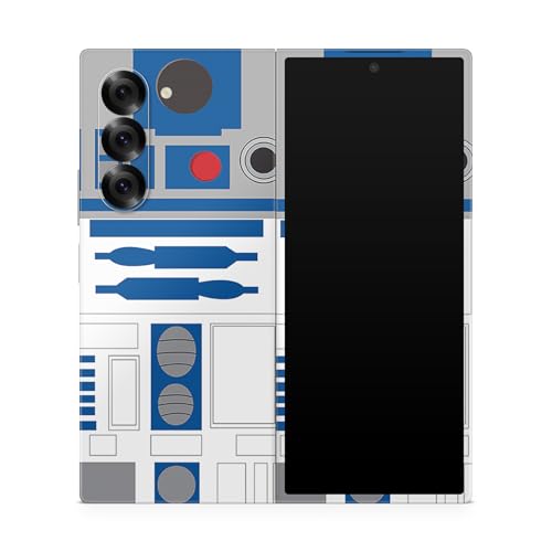 Phone Skin Compatible with Samsung Galaxy Z Fold 6 - Cyber Bot - Premium 3M Vinyl Protective Wrap Decal Cover - Easy to Apply | Crafted in the USA by MightySkins - color: Cyber Bot, style: Matte Finish