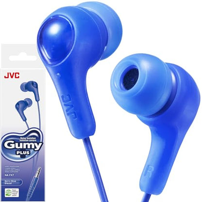 JVC Gumy HAFX7AN in Ear Earbud Headphones, Blue - color: Blue, size: No Mic