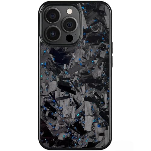 Carbon Fiber Phone Case, Ultra-Thin All-Inclusive Magnetic Anti-Fall Protective Phone Case for iPhone 11, Support Wireless Charging(Blue, for iPhone 11) - color: Blue, size: for iPhone 11