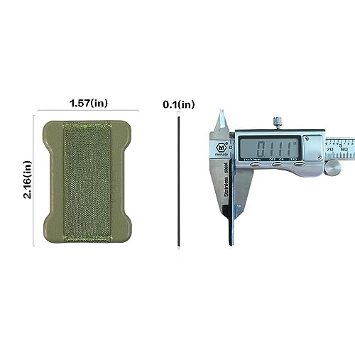Universal Phone Grip for Smartphones - Phone Holder for Hand for Back of Phone - Wireless Charging Compatible (Black Green) - 2Pack - color: Black Green