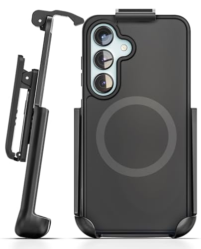 Encased SlimShield for Samsung Galaxy S26 Plus Case with Belt Clip (Compatible with MagSafe) Slim Protective Case & Holster (Black) - color: Black, size: S26 Plus