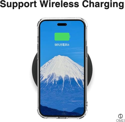 ONES Clear Case for iPhone 15 Plus Anti-Yellowing Crystal Clear Case, Military-Grade Shockproof Slim Transparent Phone Cover with Camera Guard - color: HD High Transparency, size: iPhone 15 Plus