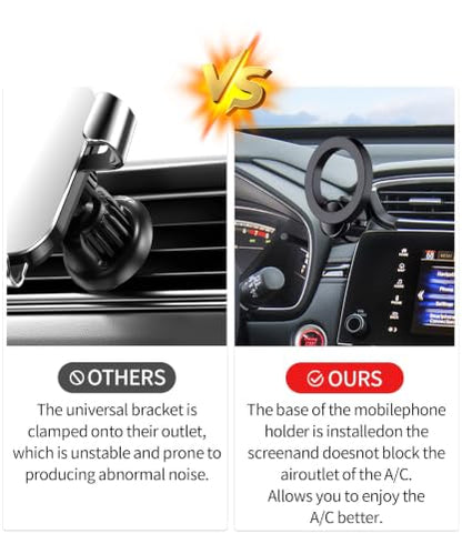 Car Phone Holder for Honda CR-V 2017-2022, CRV Hybrid 20-22 Magsafe Mount - size: for 2017-2022 CR-V/2020-2022 CRV Hybrid