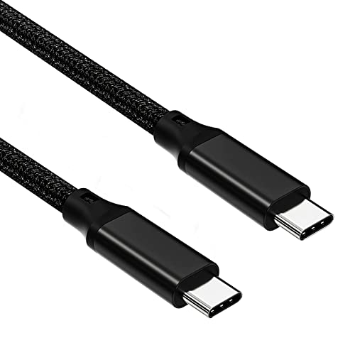 Elfesoul USB C to USB C Cable, 3.2 USB-C Cable 16.5ft, 100W, 4K UHD, 20Gbps - size: 16.5ft
