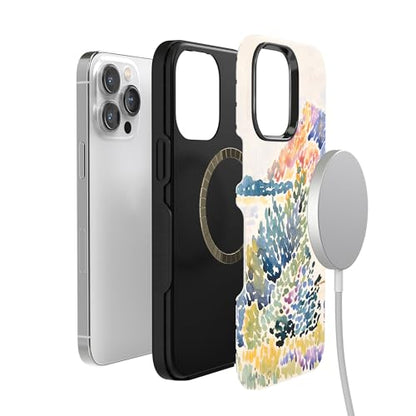 Casely iPhone 14 Pro Max Case | Calm Waters | The Met Museum | Bold Protective Design | Compatible with MagSafe - color: Calm Waters | The Met Museum