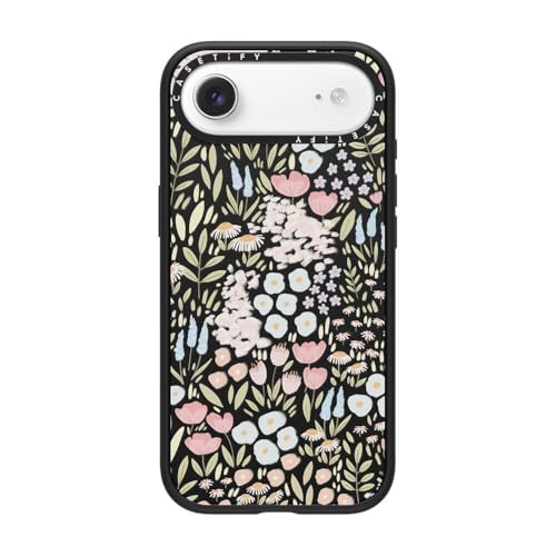 CASETiFY for iPhone Air Case - Impact Compatible with MagSafe | 8.2 ft. 4x Military Grade Drop Protection | Eleanor by Ivory Paper Co | Matte Black - color: Eleanor by Ivory Paper Co, size: Iphone Air (6.5")