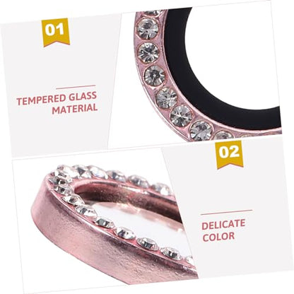 Lurrose 2Pcs Camera Lens Protectors for Plus Scratch Resistant Mobile Phone Lens Covers Easy Installation Stylish Design Protects From Scrapes and Bumps