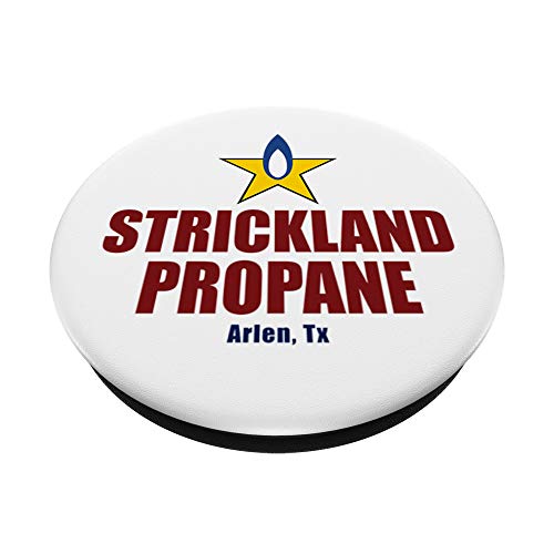 Strickland Propane - Arlen Texas Yellow Star BBQ PopSockets PopGrip: Swappable Grip for Phones & Tablets