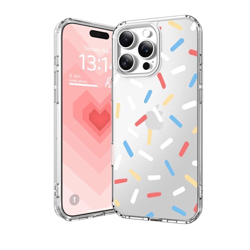 IAIYOXI Clear Case for iPhone 16 Pro, [Crystal Clear Military-Grade Drop Protection], Non-Yellowing, Slim Lightweight Transparent TPU Bumper Phone Case Cover Design - Icing - color: Icing, size: iPhone 16 Pro