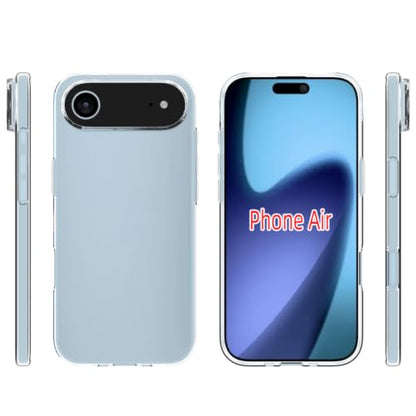Senter Ultra Clear Soft TPU Phone Case for iPhone Air, Slim Thin Transparent Cover, Shockproof Anti-Yellow Anti-Fingerprint Heat Dissipation Protective Cell Phone Case