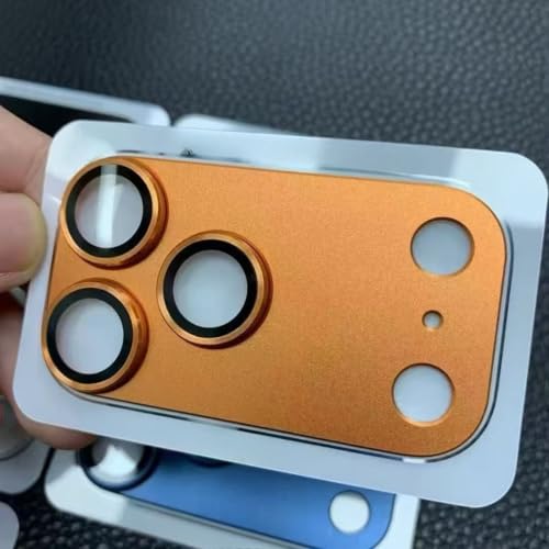 for iPhone 17 Pro Max Camera Lens Protector Matte Solid Color 9H Tempered Glass Protective Anti-Scratch Film Screen Cover (Dark Gray) - color: Dark Gray