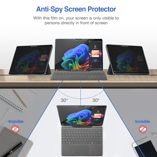 ProCase Privacy Screen Protector for Surface Pro 11 13 Inch 2024 Release - size: 13" PRO 11