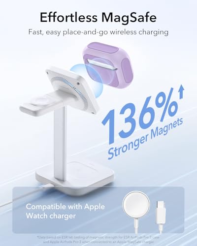 ESR for AirPods Pro 3 Case, Compatible with MagSafes, Purple - color: Purple, size: AirPods Pro 3 Case